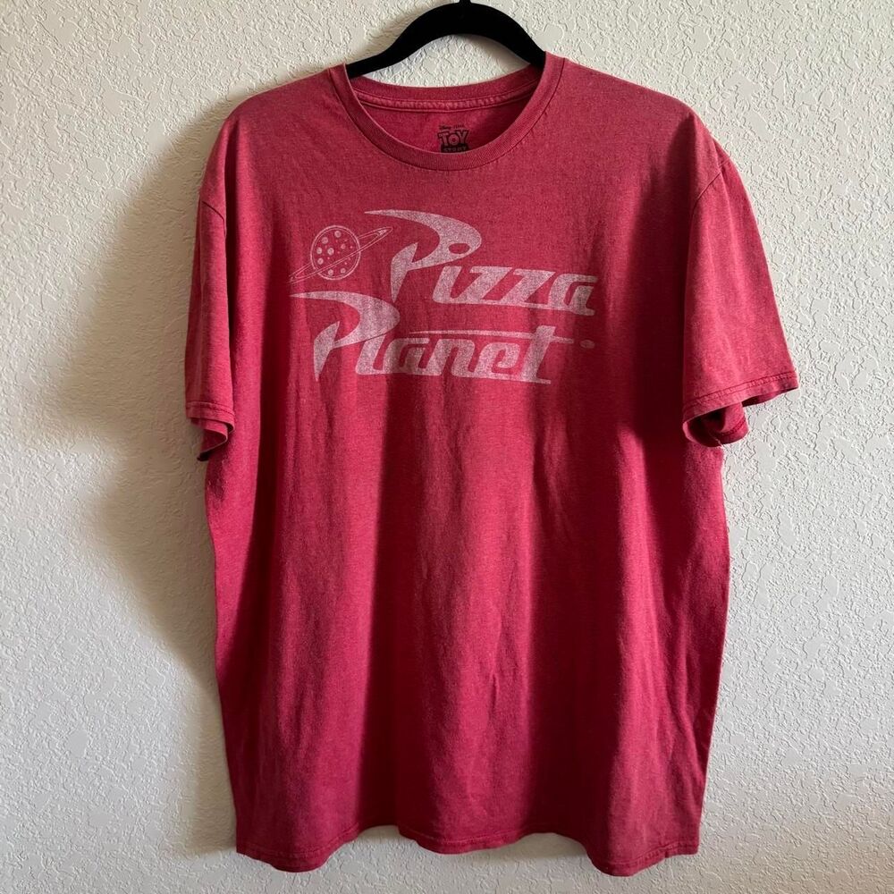 Pixar Men's Red Pizza Planet T-shirt